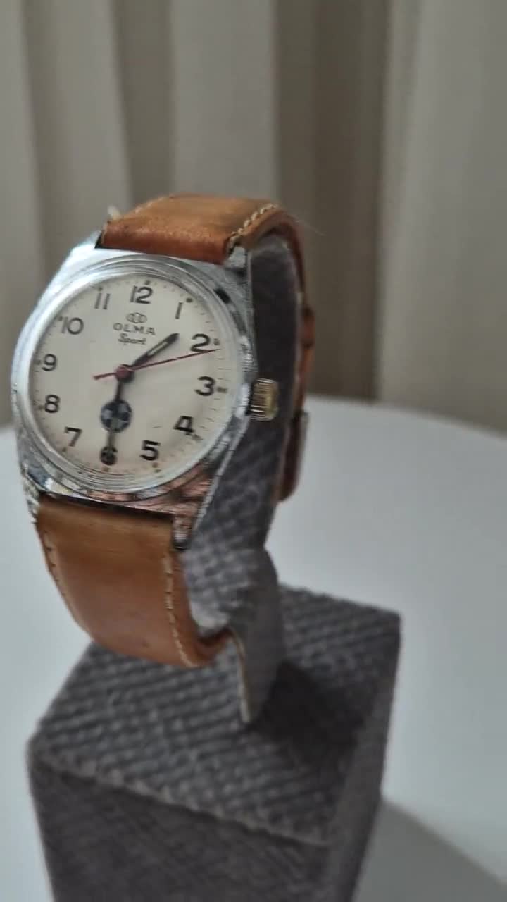 Vintage Olma Sport Watch, Mechanical Hand Winding, 1960s - Etsy