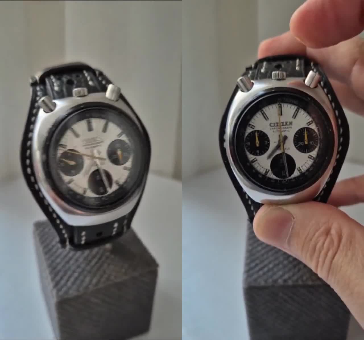 ハルペンラ初代 Great CITIZEN Bullhead Challenge Timer Flyback Chonograph