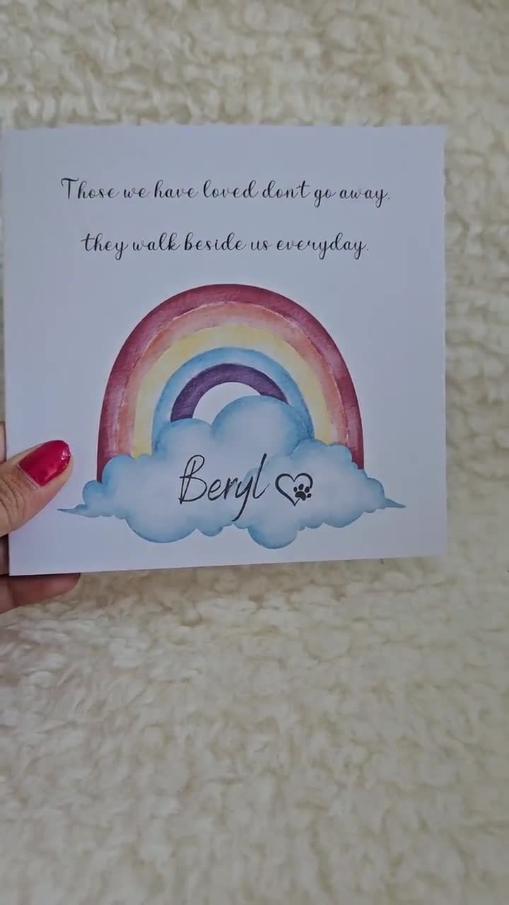 Printable Pet Sympathy Card, Loss Of Pet, Dog Sympathy Card, Pet