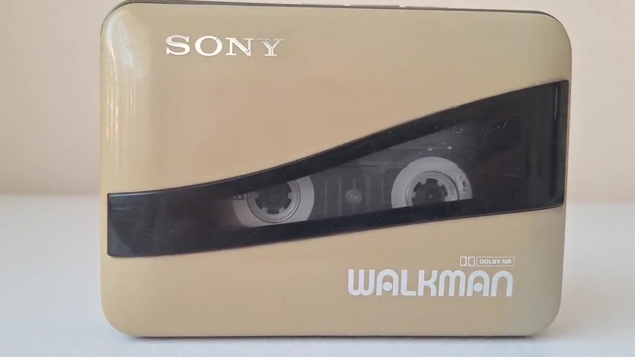 Vintage Sony Walkman WM 38-68: Rare Cassette Player, Made in