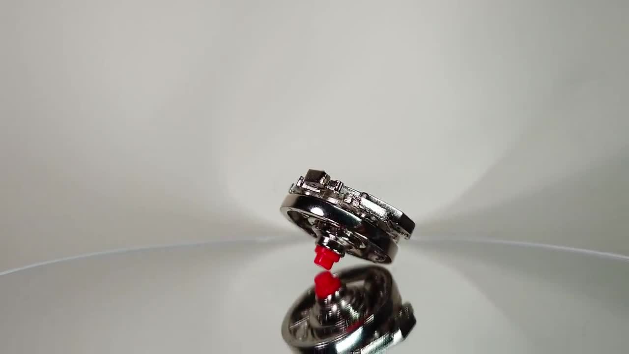 Full Metal Beyblade Dragoon MSUV - HMS Repro (zinc+nickel Plated