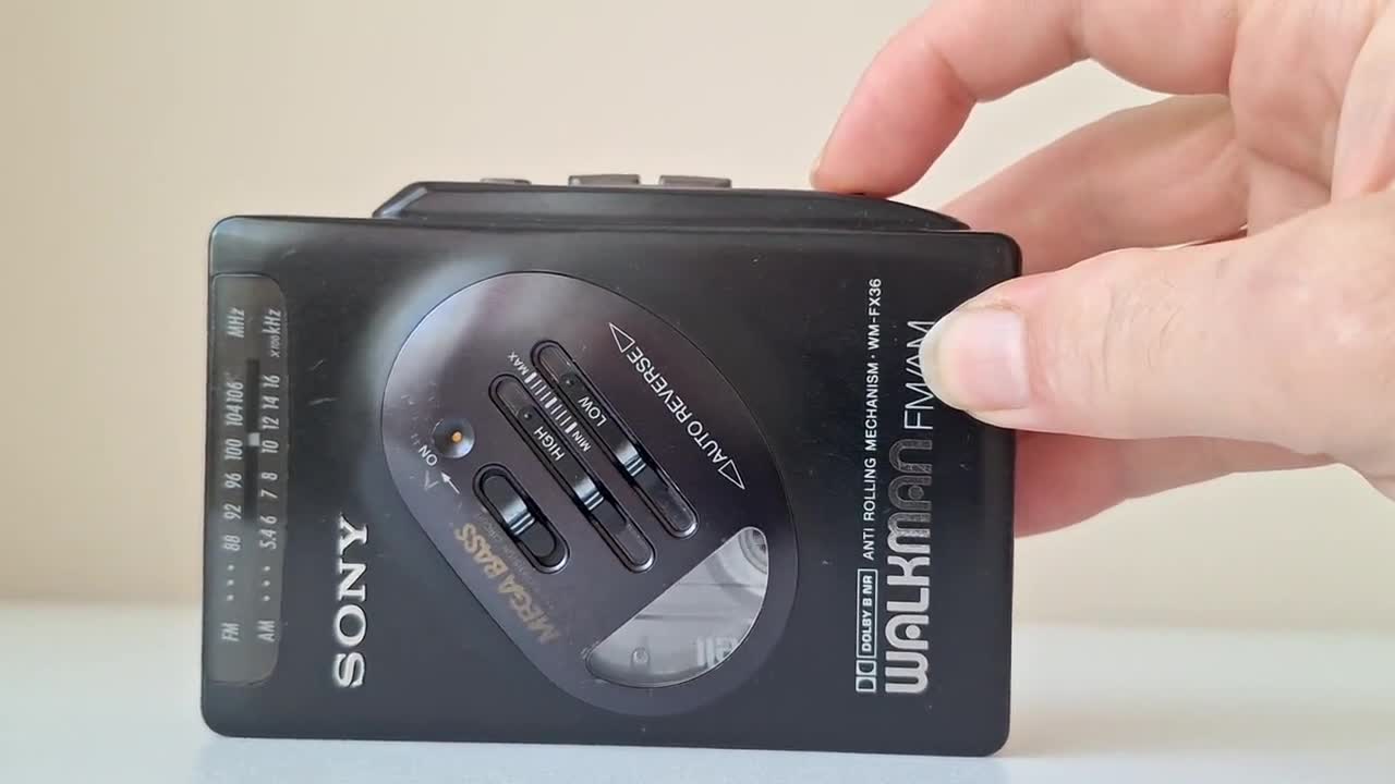 Vintage Sony Walkman WM FX36 Cassette Player - Etsy