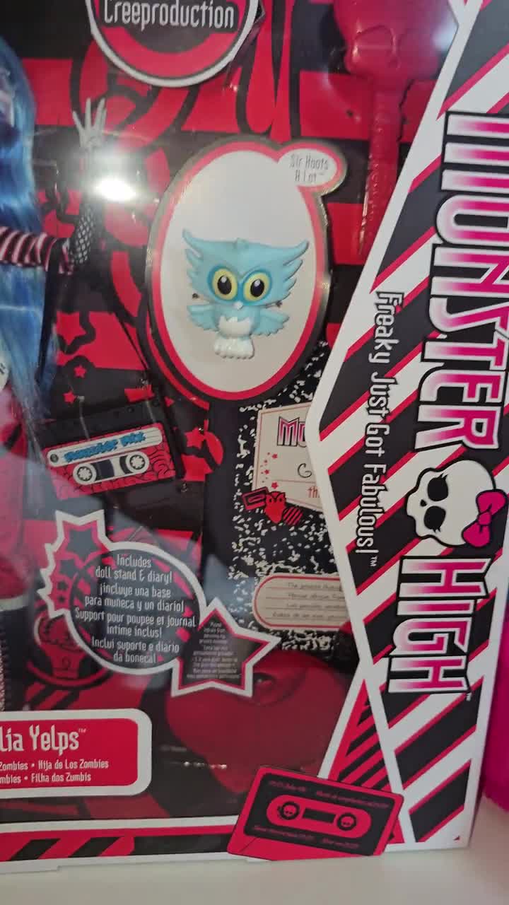 Monster High Ghoulia Yelps Boo-original Creeproduction