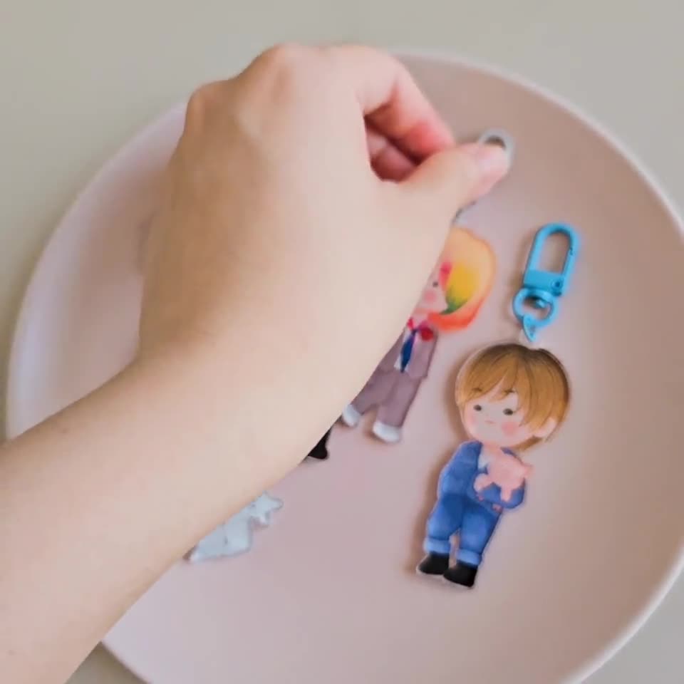 BIGBANG G-DRAGON T.O.P Taeyang Daesung Keychain, K-pop VIP