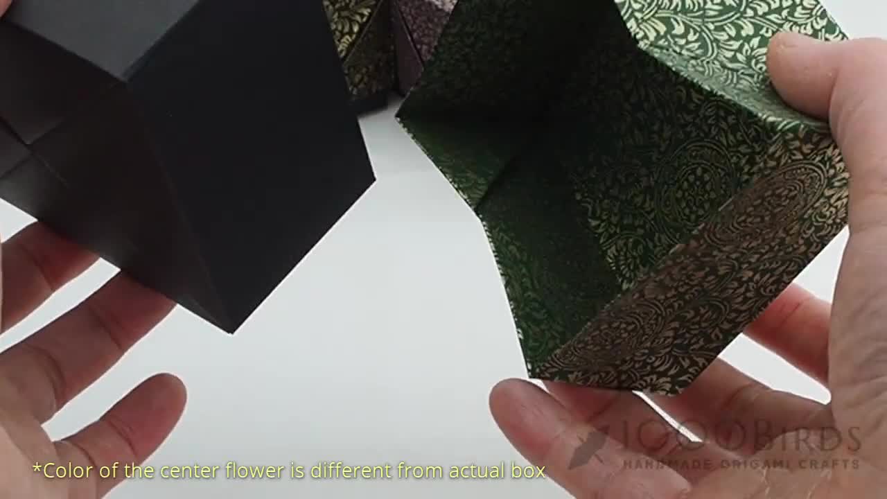 Washi Origami Paper Black
