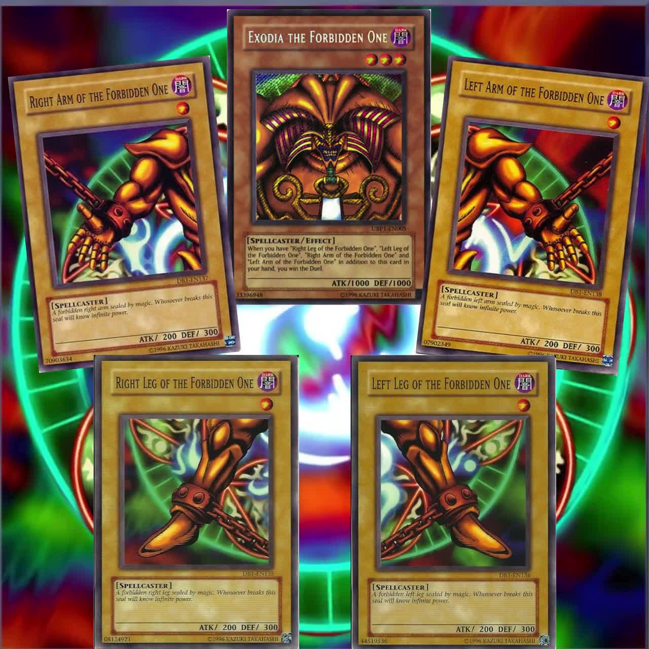 yugioh five cards exodia Amazon.com: All 5 Pieces Of Exodia main image 1
