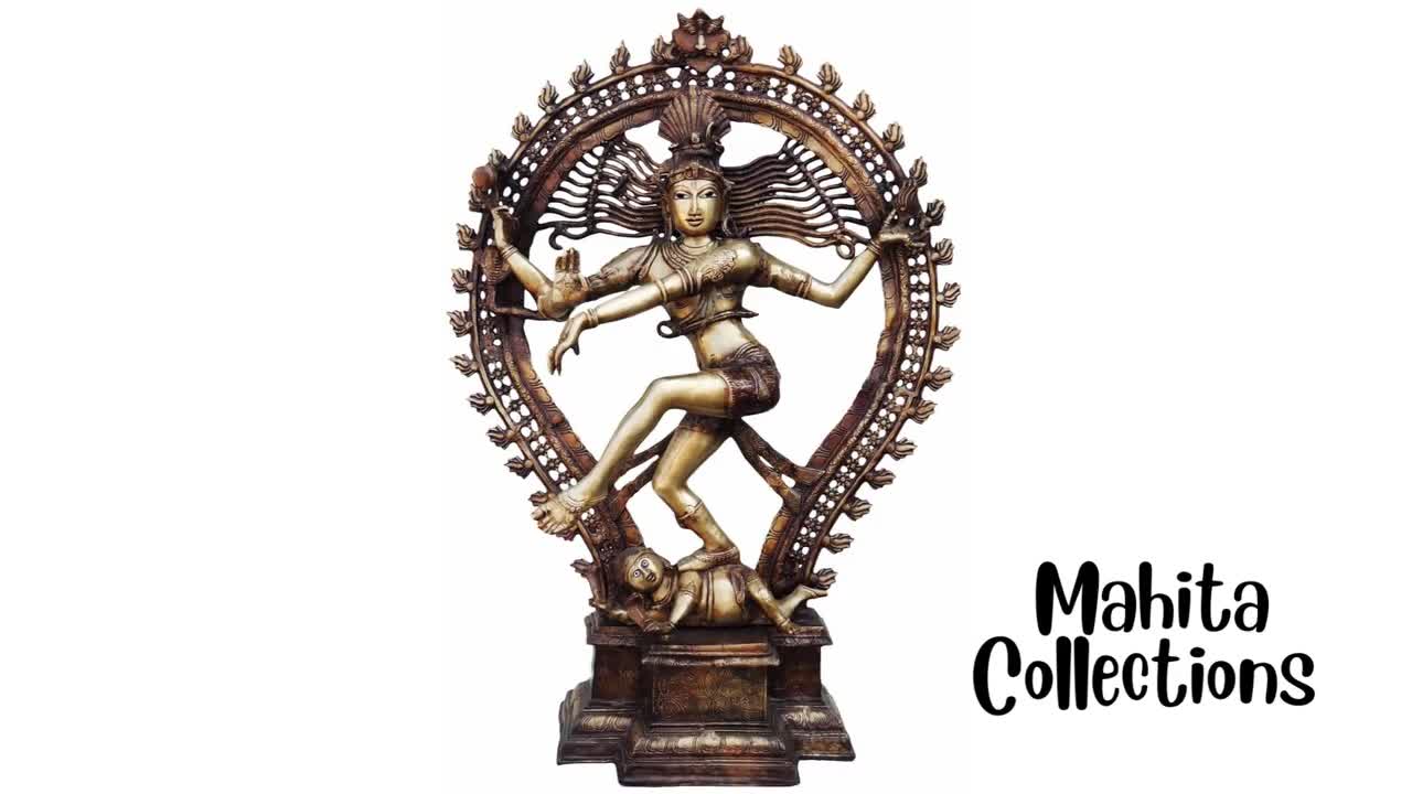 Buy Idol Collections Brass Shiva Dancing Pose Natraja Statue