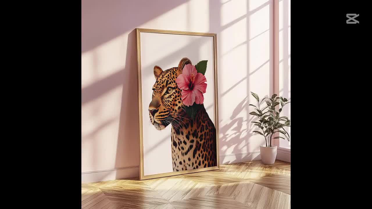Society6 ケース Leopard National Flag X by M Studio Leopard Mother And Her Baby In The Tropical Jungle 1 Art