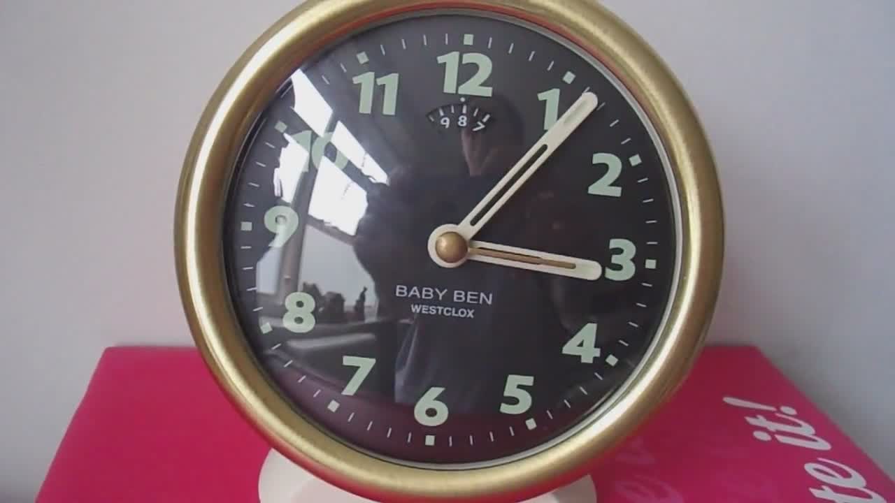 Vintage Baby Ben Westclox Alarm Clock: Atomic Era MCM Retro - Etsy