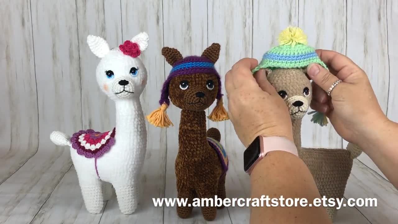 Tassels Amigurumi Alpaca Crochet Kit – Rolling Oak Alpaca Ranch