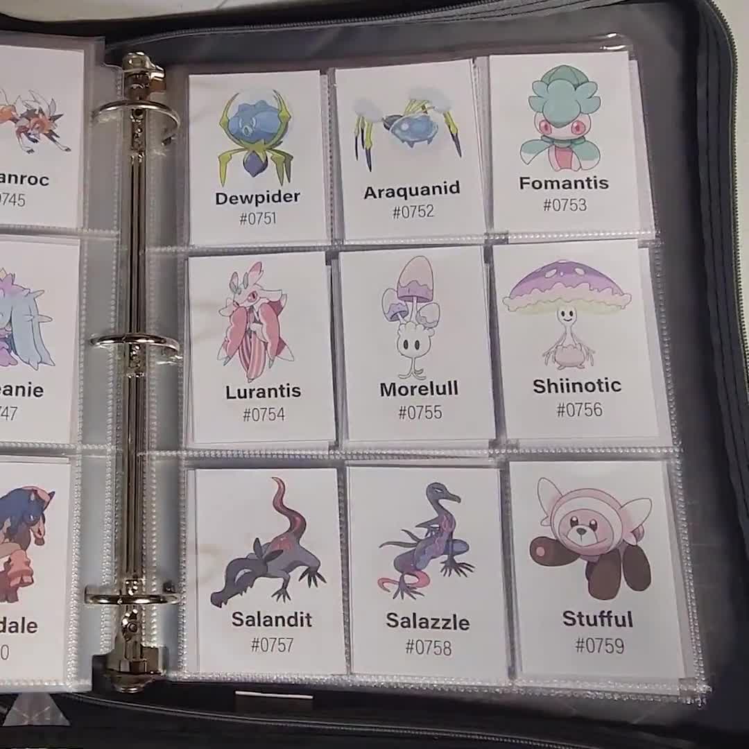 ポケモン 第1世代 カードプレースホルダー 1-151 TCG ポケモン図鑑