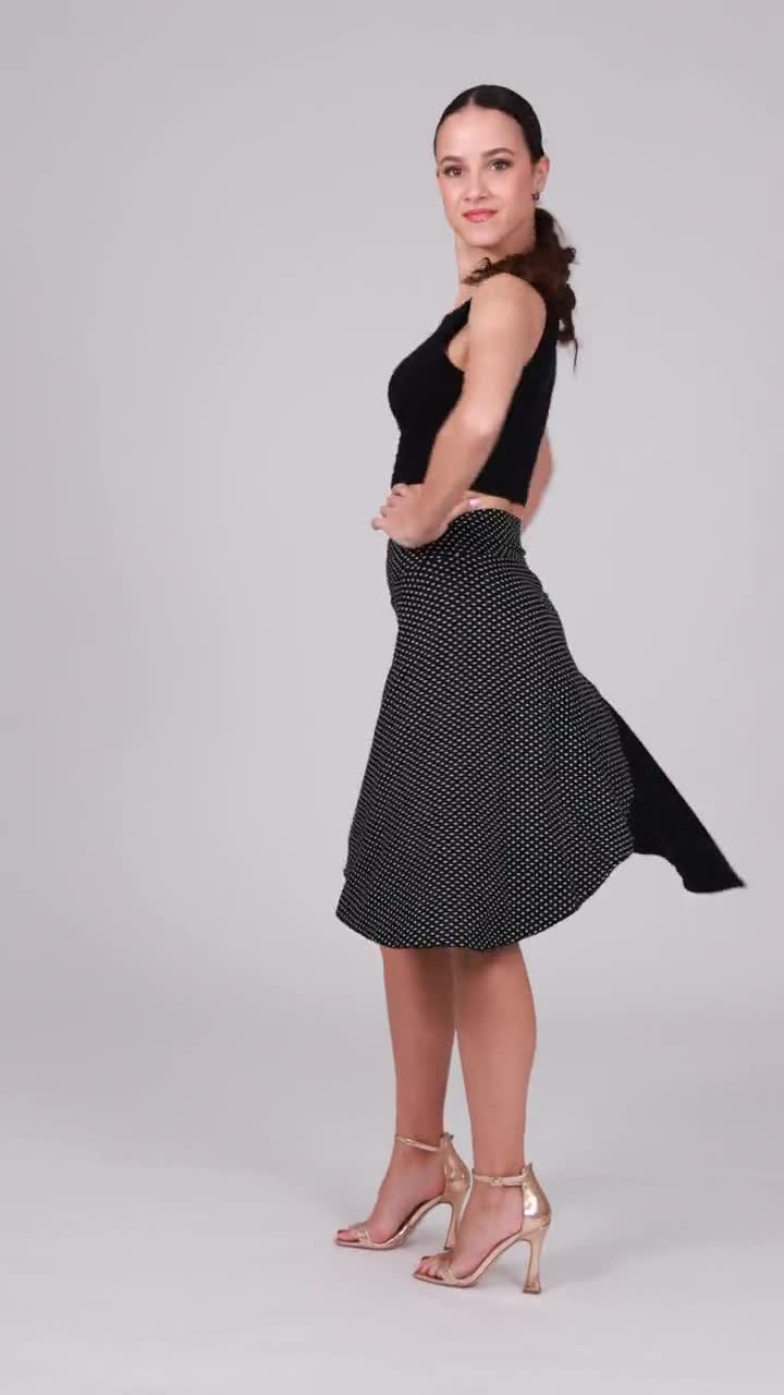 アルゼンチンタンゴ ＊ミロンガ ＊ スカート アルゼンチンタンゴスカート、ダンス用スカート、ミロンガショー