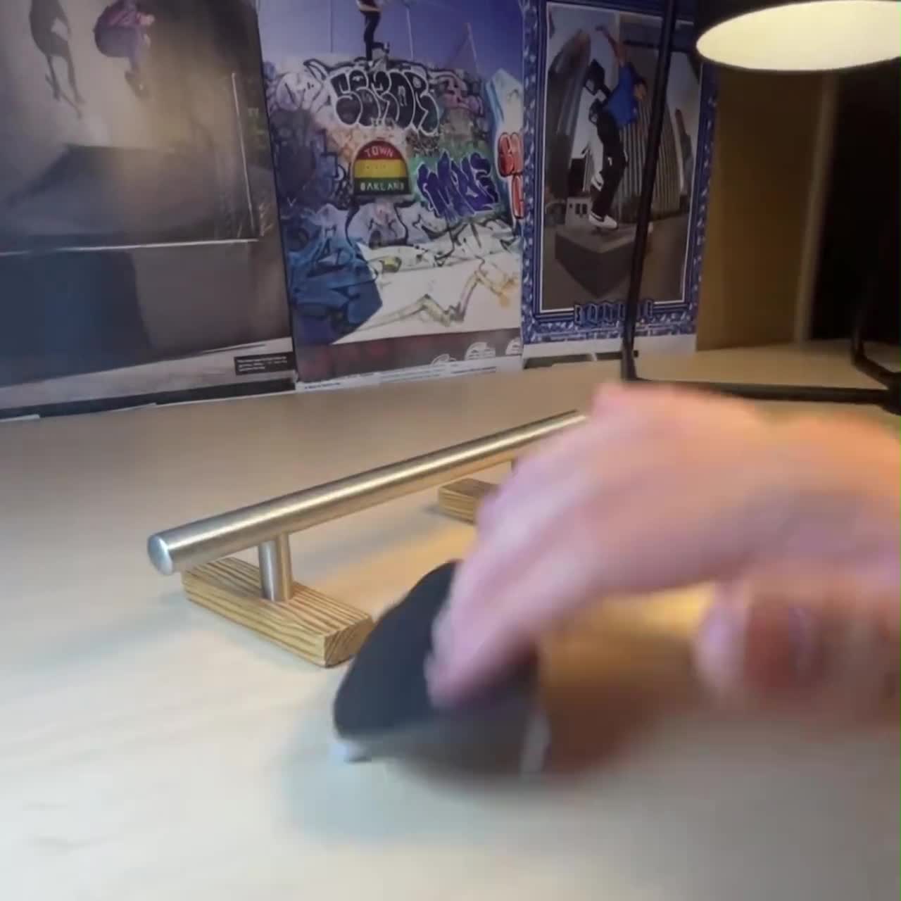 Handmade XL Ninja Turtles Fingerboard Complete Set 89*50mm - TMNT