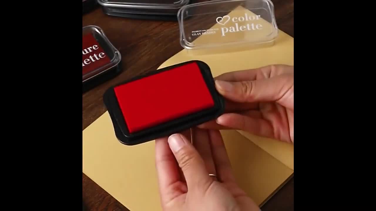 Multipurpose Ink Pad, Stamps Ink Pad, Craft Ink Pad, Fingerprint