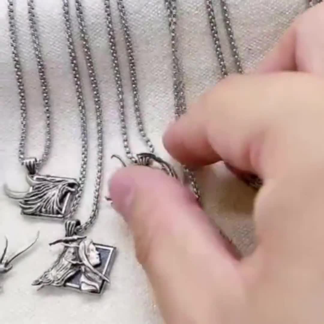 限定シルバー950ハンドメイドEikonsネックレス、FFXVI Dominant