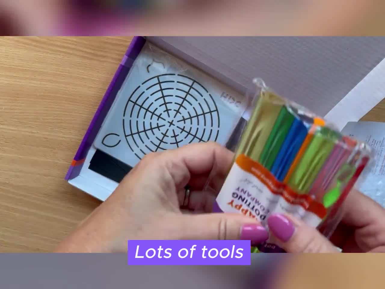 Dotting Tools for Painting Mandalas Happy Dotting Company With Tools  Holder, for Mandala Dot Art Stylus Ellipse Tool 