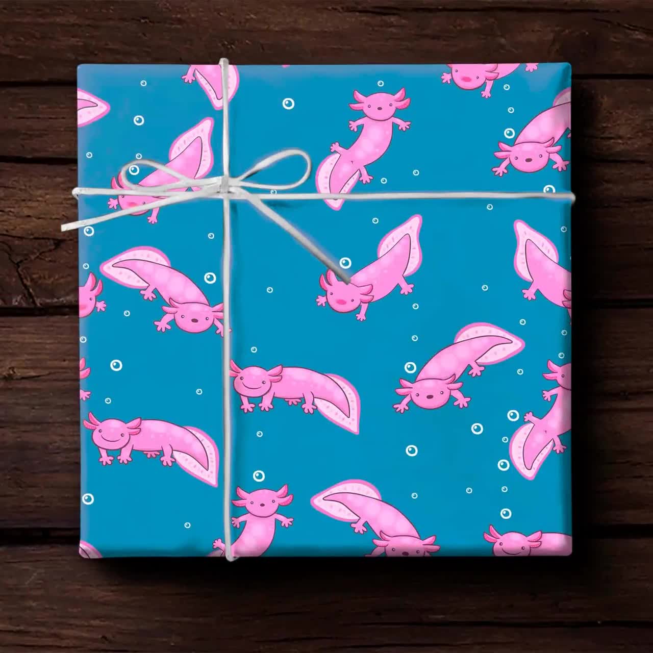 Cute Western Merry Christmas Gift Wrap, Thick Wrapping Paper Roll