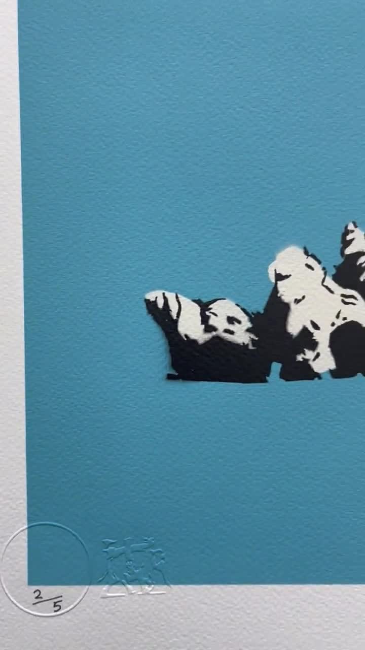BANKSY/NOT BANKSY - Luxury Rentals Only - Original Spray Paint