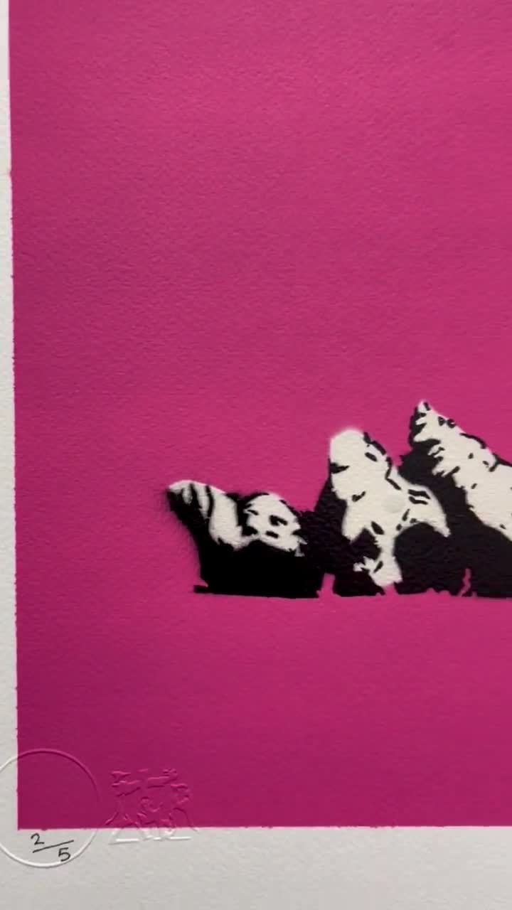 BANKSY/NOT BANKSY - Luxury Rentals Only - Original Spray Paint