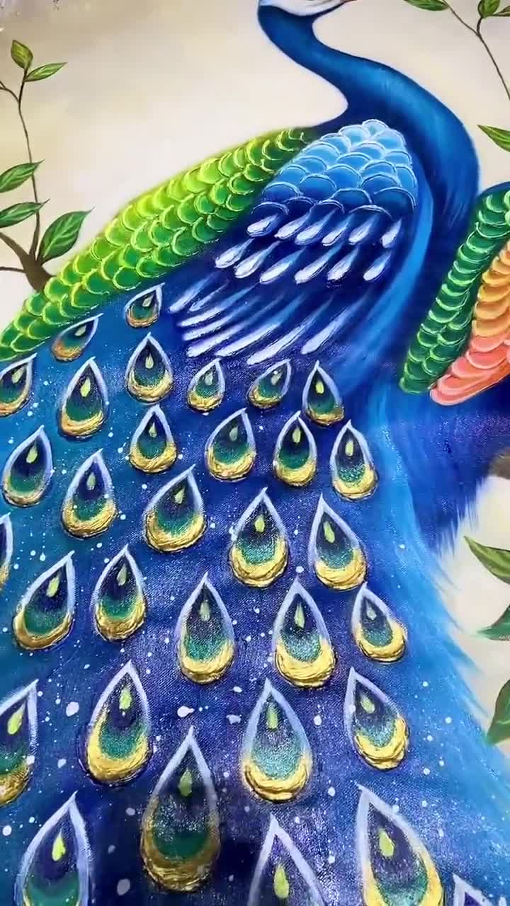Peacock Drawing - How To Draw A Peacock Step By Step