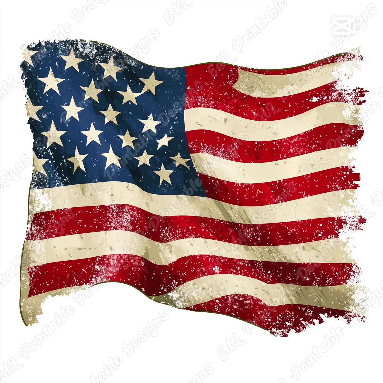 TOM　vintage american flag　USA 　アメリカ国旗 Amazon.com : Embroidered Vintage American Flag- Premium