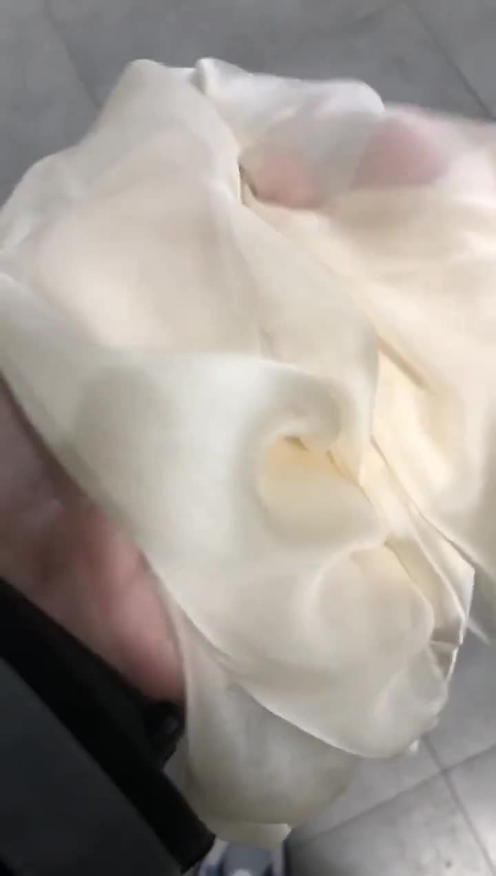 Howmay silk chiffon fabric 4.5m/m 114cm 100% pure silk unbleached white PFD  fabric for DIY handmade 10yards per bag - AliExpress