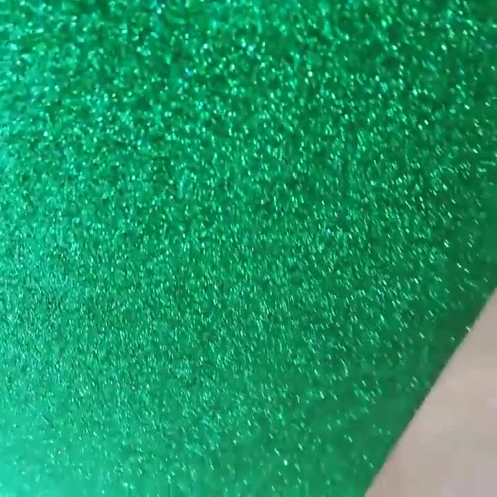 Glitter foam in sheets (2mm) color dark green - 0212