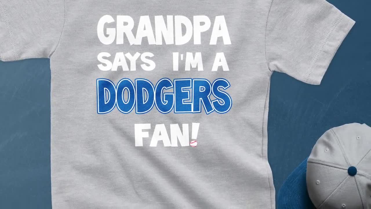  NanyCrafts' Grandpa Says I'm a Dodgers Fan Baby