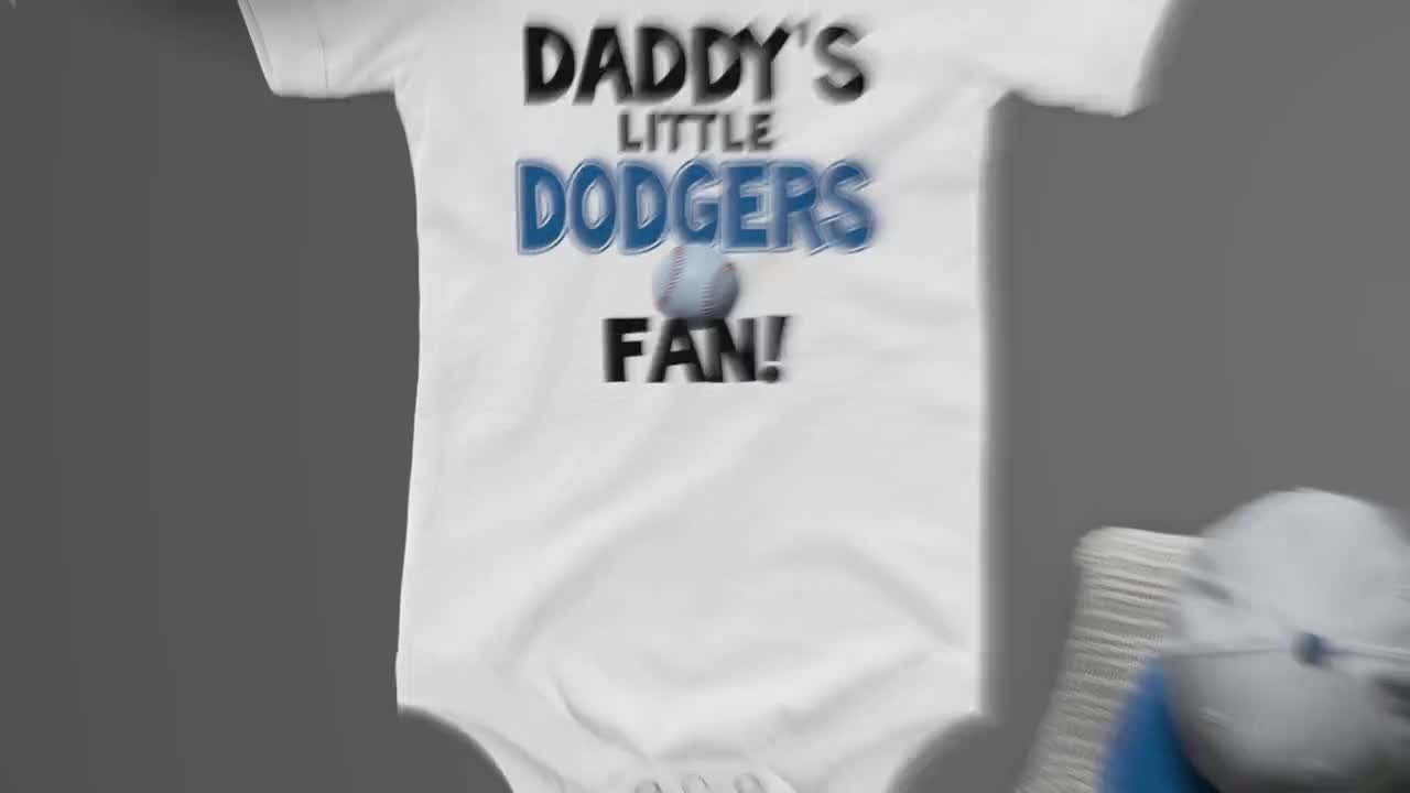  NanyCrafts' Grandpa Says I'm a Dodgers Fan Kids Shirt, Children  Dodgers Fan: Clothing, Shoes & Jewelry