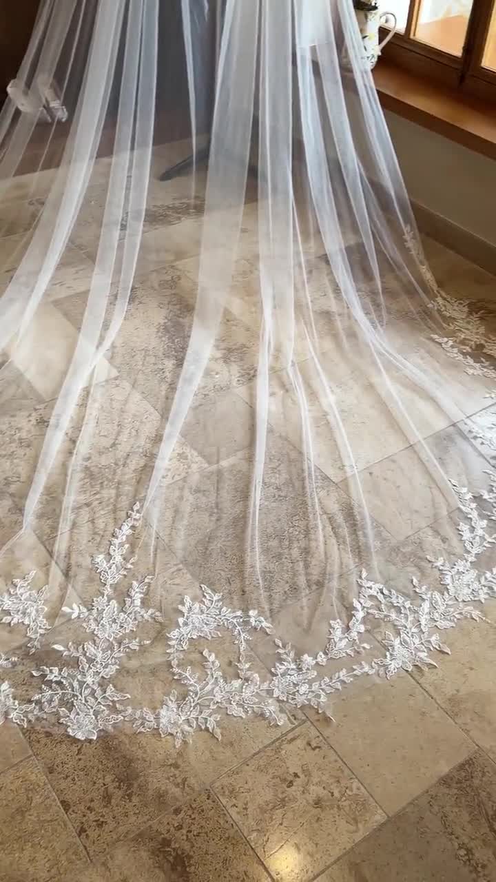 Velo Di Pizzo Spagnolo Vintage - Sciarpa Copricapo Per Nozze E Chiesa - Stile Tradizionale