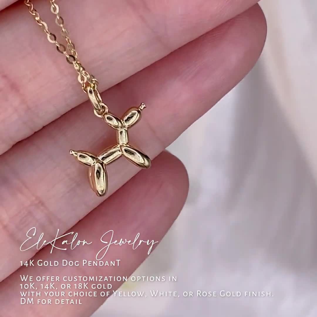 ghost baloon dog ネックレス