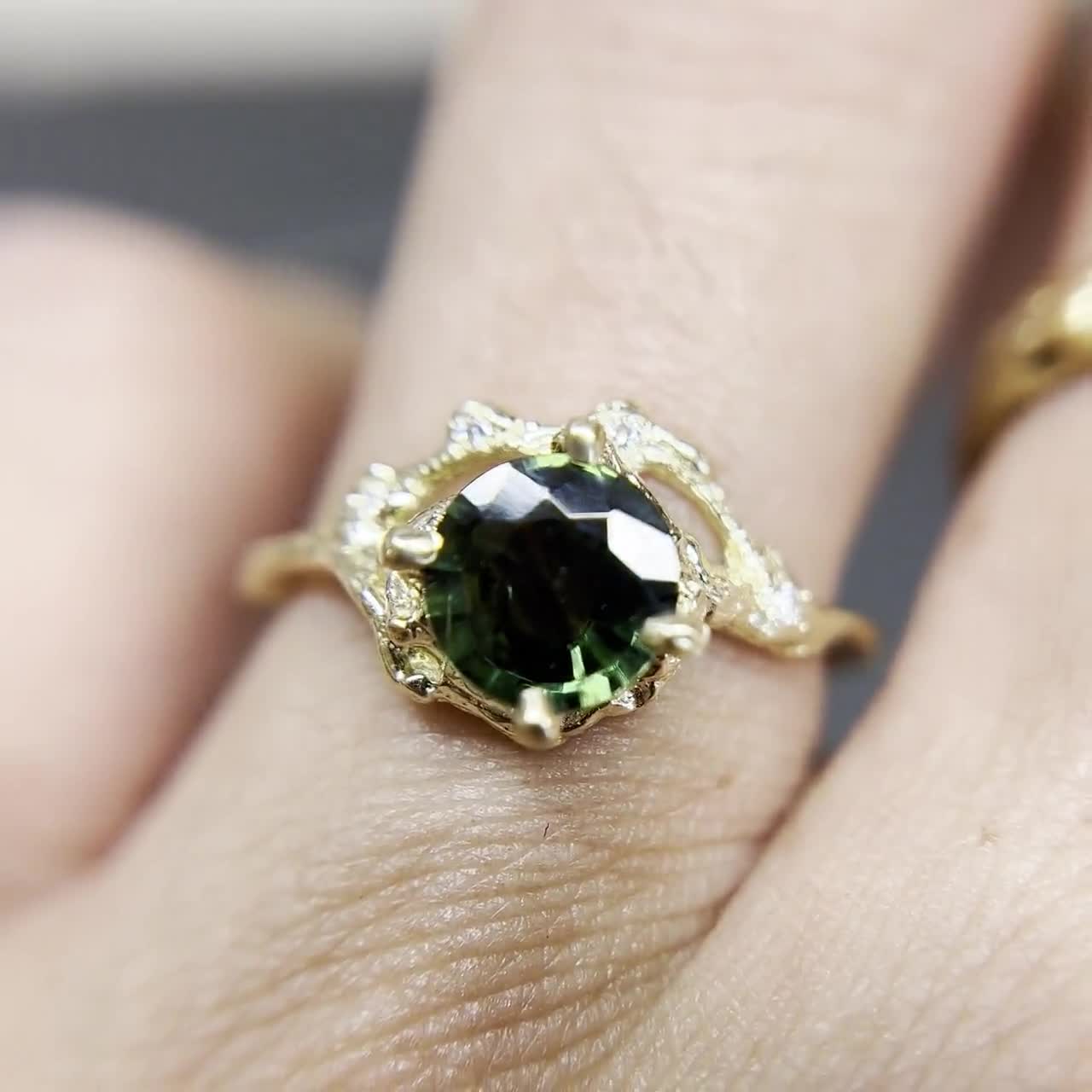 Green montana hotsell sapphire ring