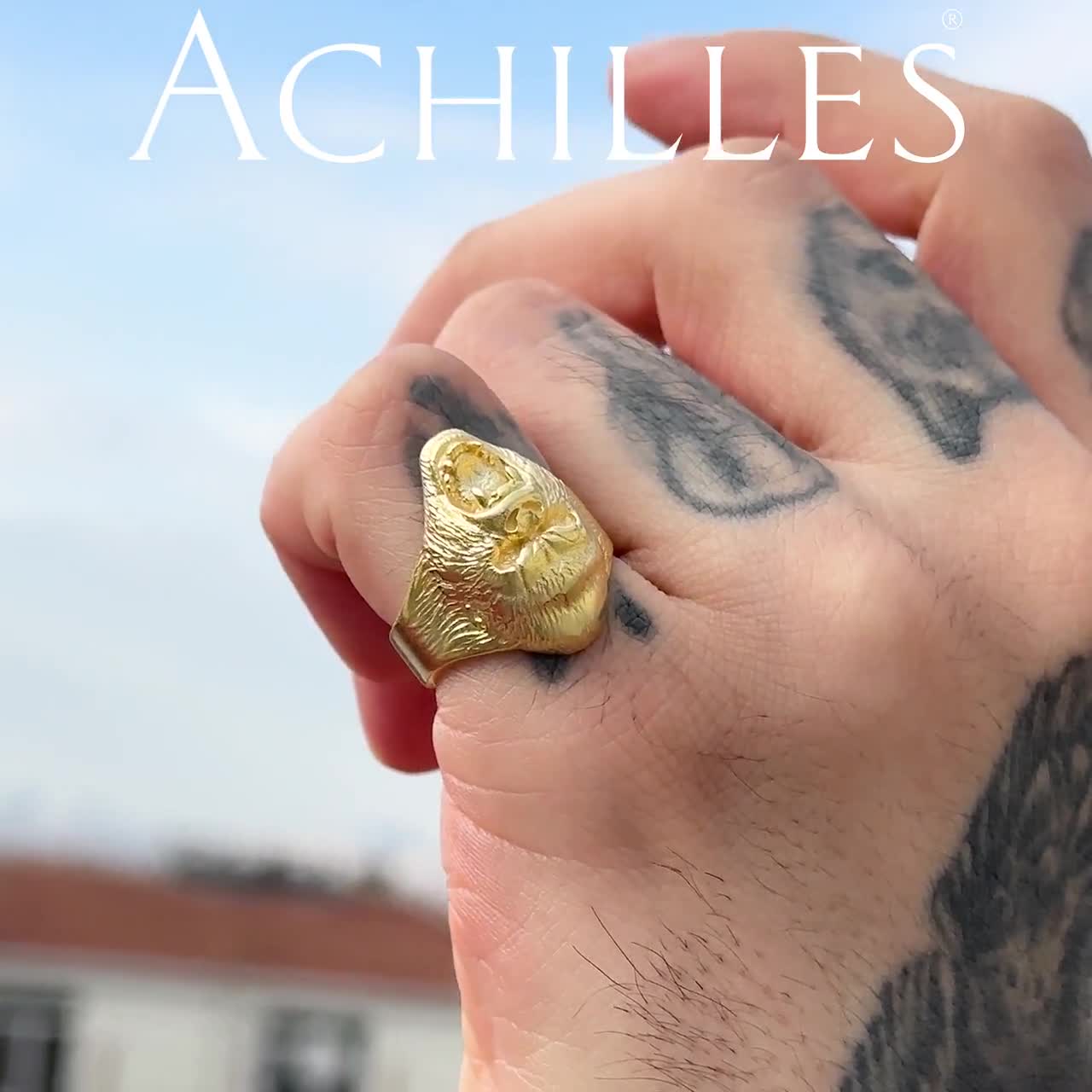 マ*コ様 限定価格NEMI Gorilla Skull Ring ネミ ゴリラス 【公式通販】