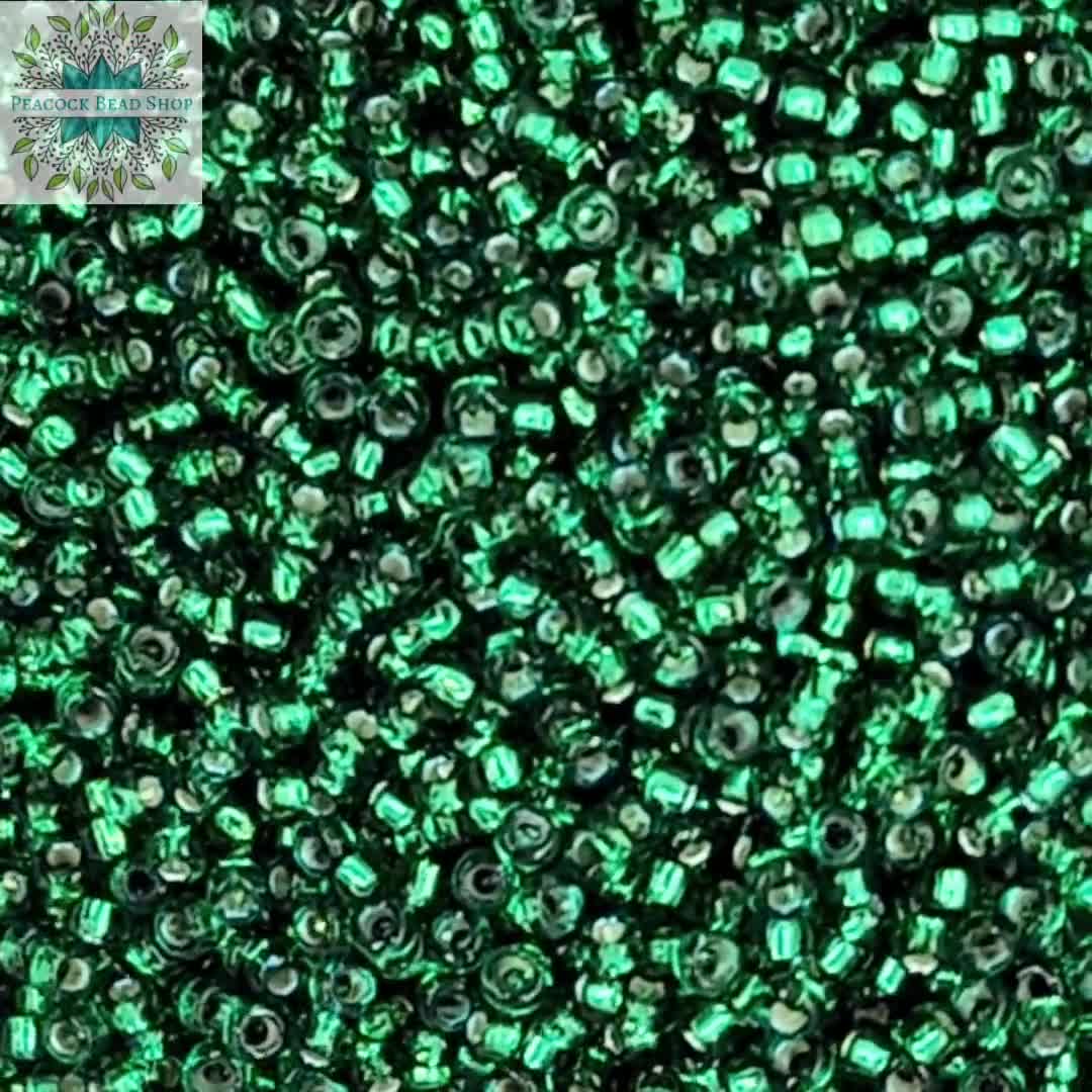 15-1422, Miyuki 8.2g SL Emerald 15-1422, Miyuki 8.2g SL Emerald