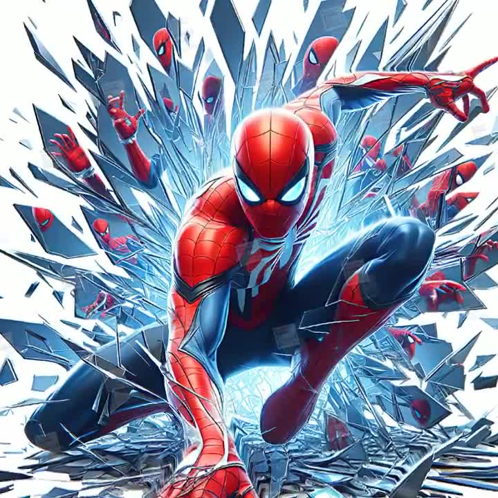 PNG スパイダーマン ミラー フラグメンテーション クリップアート
