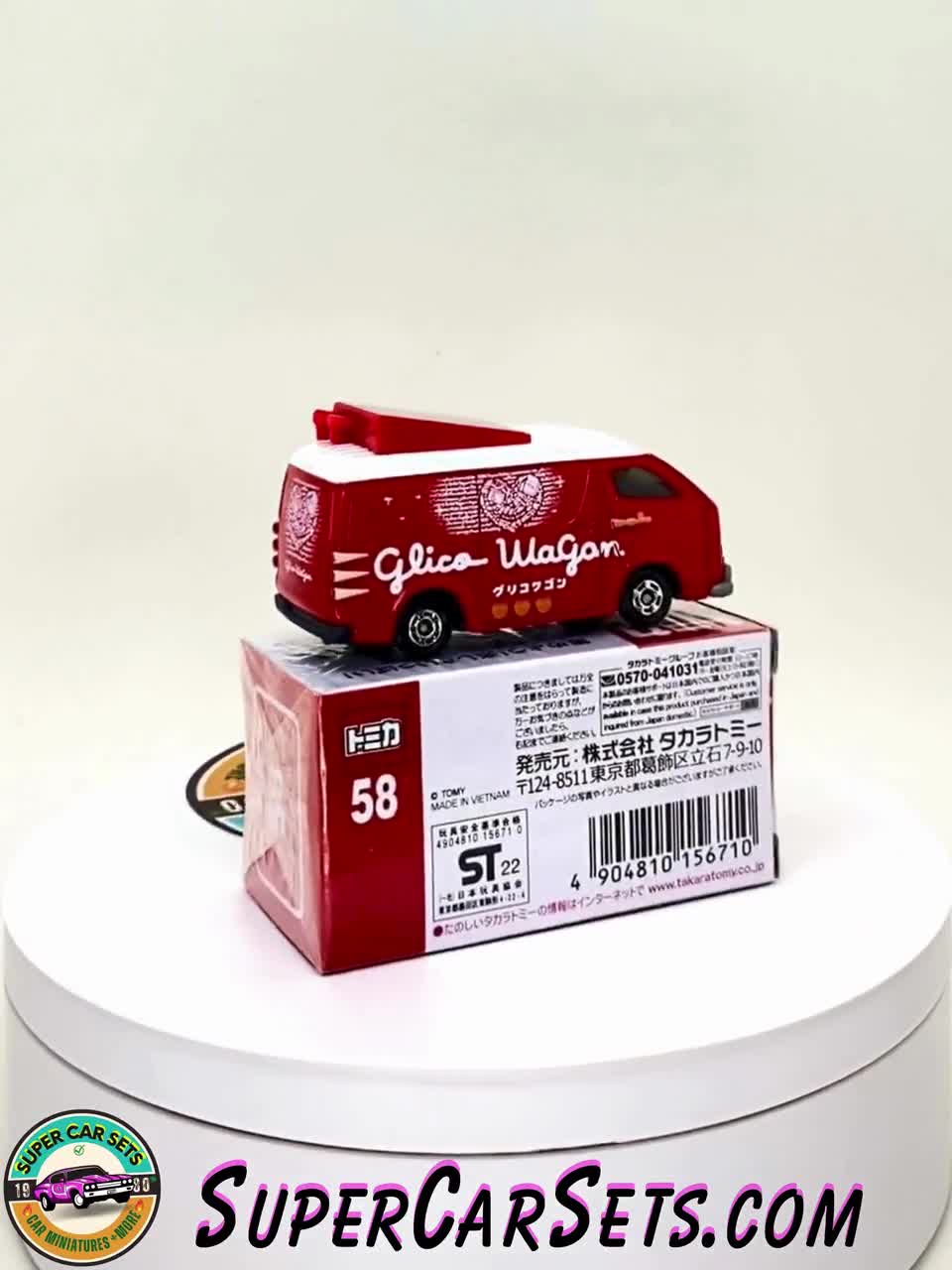 ミニカー milkcocoa Tomica (#58) - Glico Wagon - Pocky (1:64) - Etsy