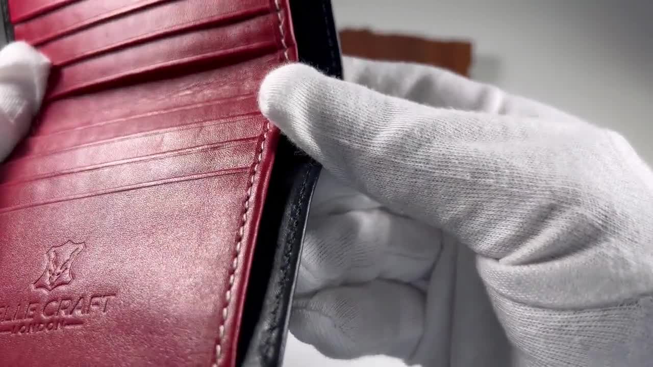 Portafoglio Da Uomo Personalizzato In Vera Pelle Con I Nomi Dei Figli - Foto 2