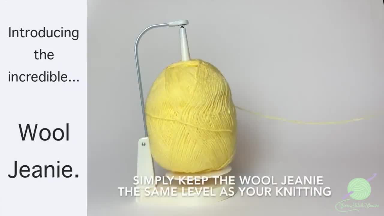 Wool Jeanie Pendule magnétique pour fil à tricoter et à crochet Support  d'alimentation depuis les États-Unis avec option de pièces de rechange pour  broche et base -  France