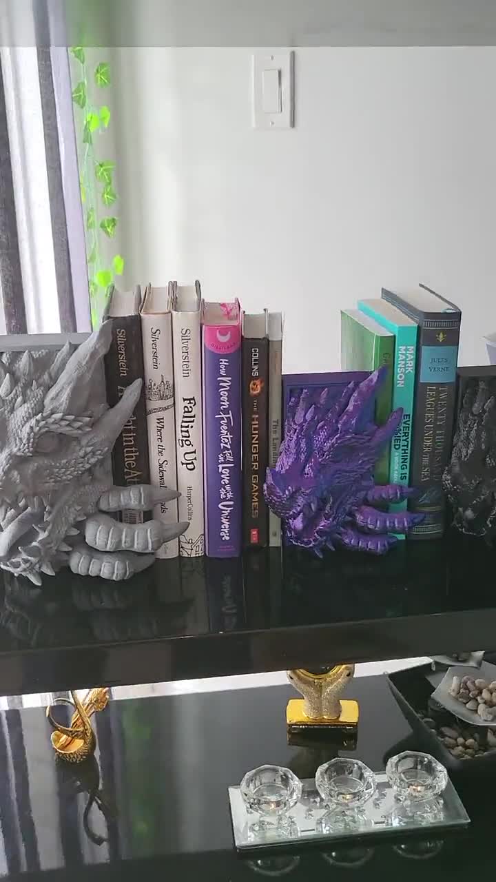 Fermalibri A Forma Di Drago In Stile Retrò: Decorazione Da Scrivania Per Casa E Ufficio, Ideale Per Amanti Del Fantasy