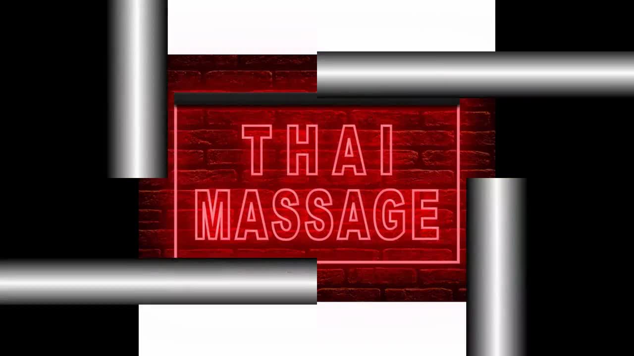 160062 Thai Massage Relax Salon Spa Beauty Shop Home Decor Display LED  Night Light Neon Sign