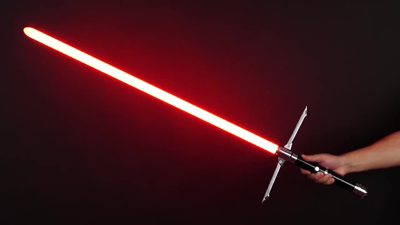 Galactic Vanguard Lightsaber | Neopixel | RGB Baselit, XenoPixel, Proffie | Smoothswing FX | Dueling Ready | Sith | Blue Force Sabers video poster