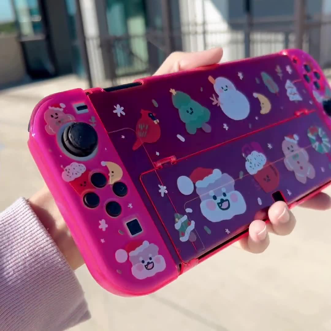 Starry Forest Christmas Case for Nintendo Switch, Switch Oled