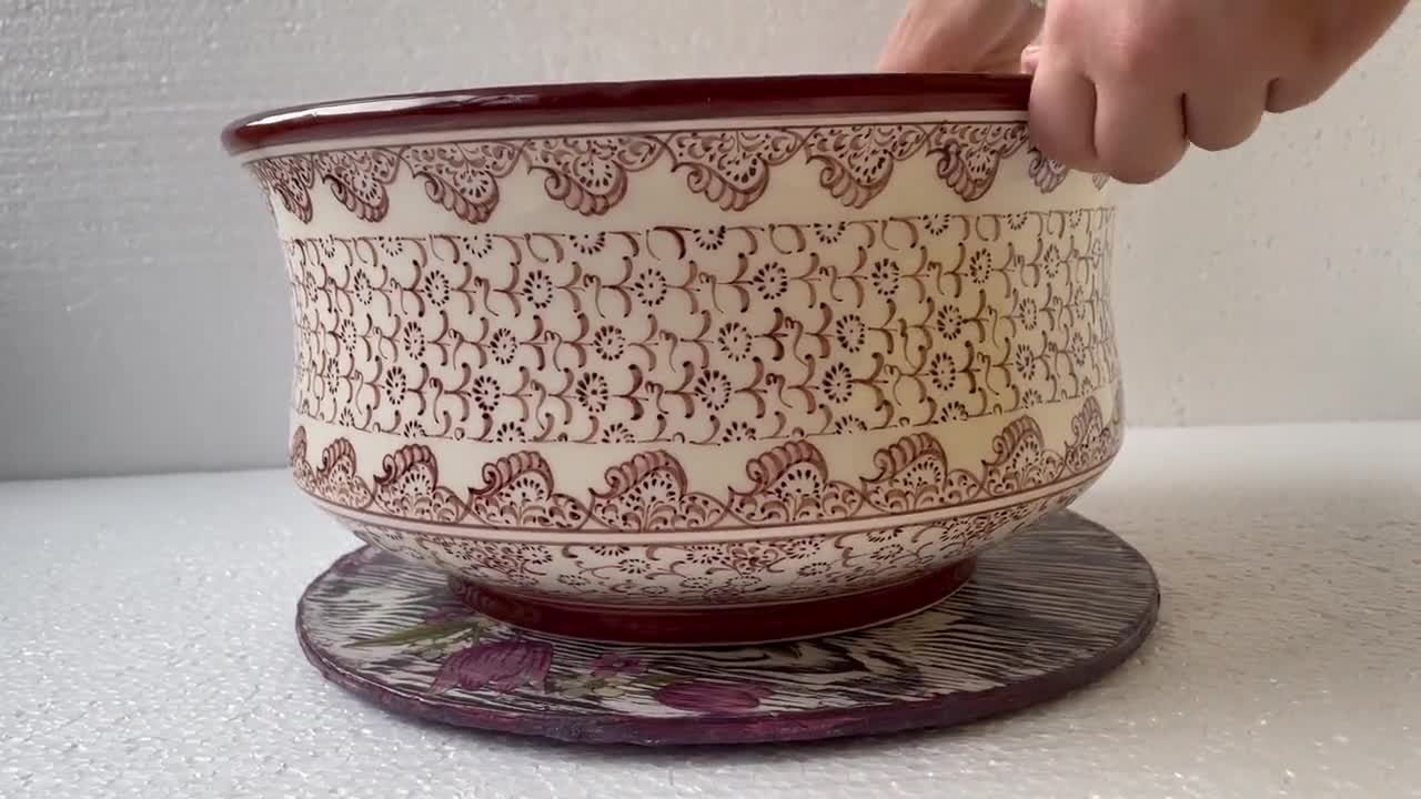 バスルーム洗面台 ブラウン 楕円形 カウンタートップ シングル