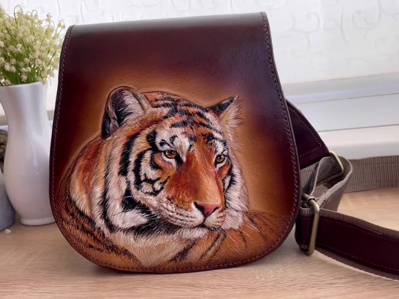 Tiger cheapest Satchel