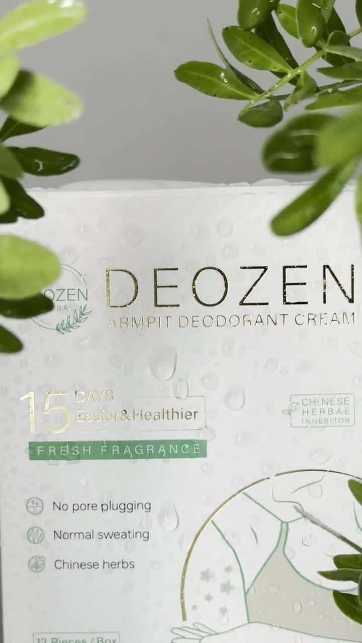 Buy Deozen Armpit Deodorant Cream Natural Deodorant for Women and