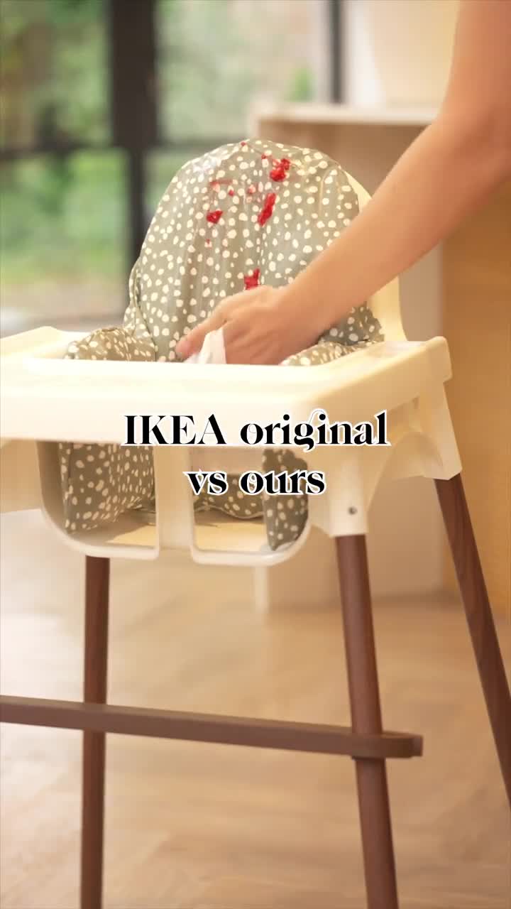 Funda de cojín lavable para trona IKEA Antilop - Woodland video poster