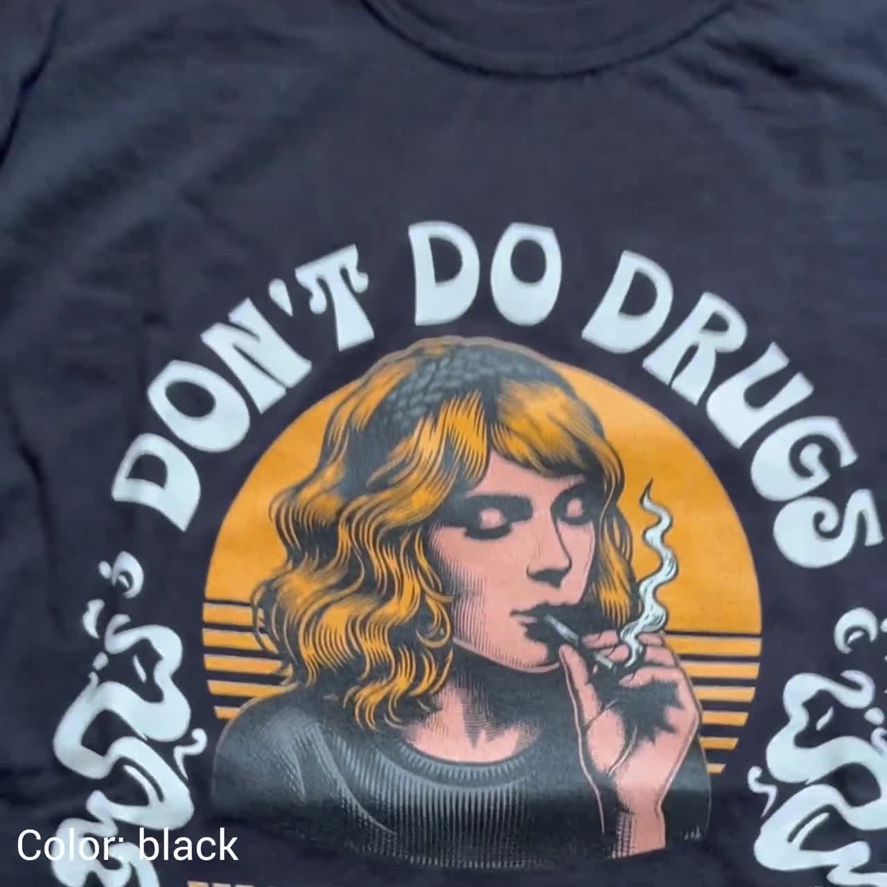 国内で当店のみ VOID - DON'T DO DRUGS TEE Do Drugs Stay Cool T Shirt Funny Sarcastic Ironic Dank Meme