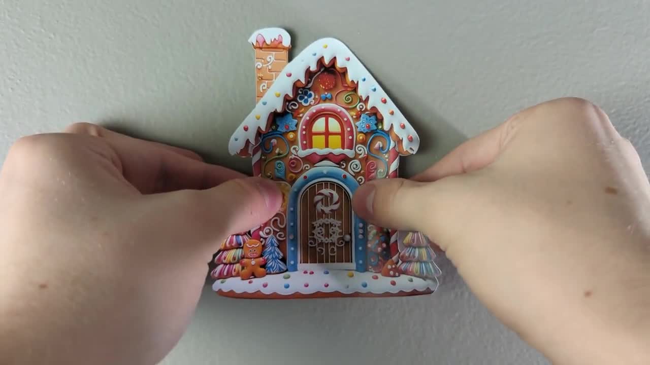 Christmas Village House Wall Sticker – My Wonderful Walls