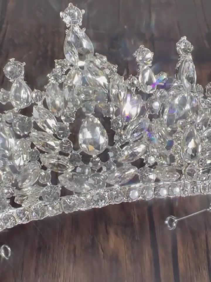 Birthday Crown Birthday Sash Tiara Crown For Women Girls, Pink