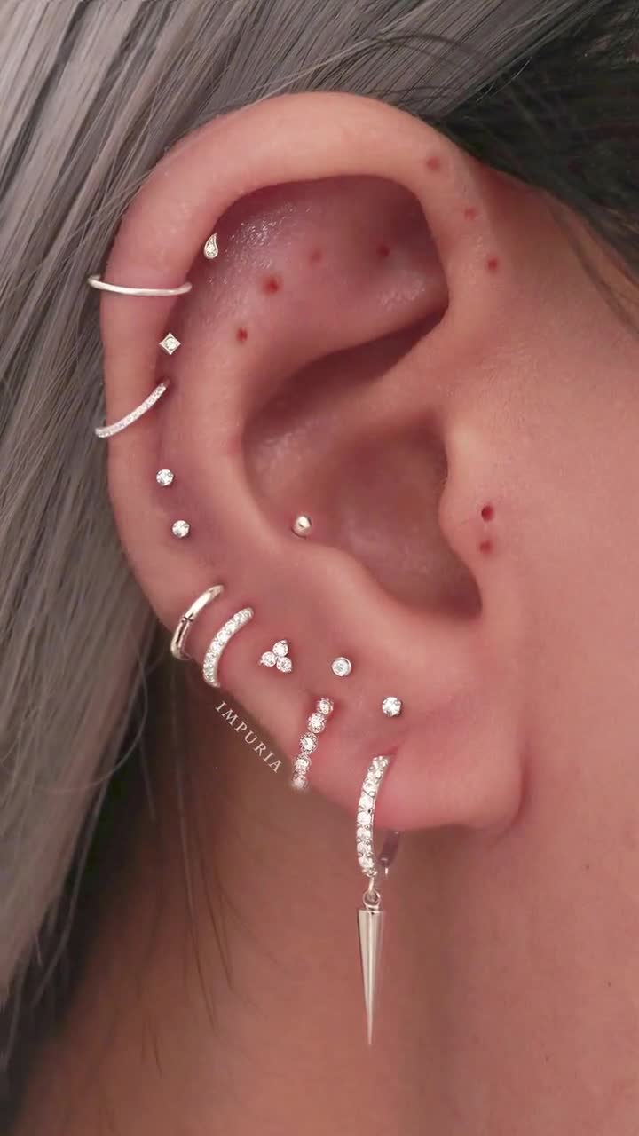 46 Ear Piercings for Women Beautiful and Cute Ideas